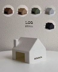 Repapaya｜Log シェルター Small（全6色）爬虫類レイアウト・隠れ家・シェルターのサムネイル