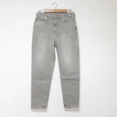 美品 upperhights アッパーハイツ THE LADY ストレッチ デニムパンツ ジーンズ サイズ25 グレー レディース 古着 中古 USED