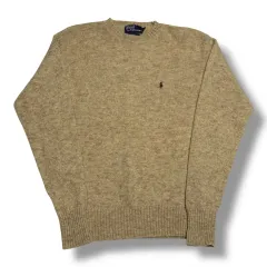 POLO Ralph Lauren 100% ウール ベージュ ニット