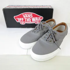 未使用 VANS バンズ Era エラ ローカット スニーカー US6 23cm相当 グレー レディース 古着 中古 USED