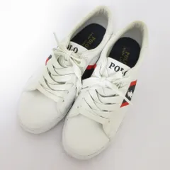 POLO RALPH LAUREN ポロラルフローレン ローカットスニーカー サイズ23cm ホワイト  レディース 古着 中古 USED