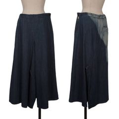 Y's ワイズ 美品 24SS ブリーチ デニム ラップスカート 1 - メルカリ