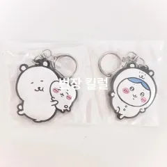 ナガノマーケット 自分ツッコミくま ちいかわ ラバーストラップ キーホルダー 出品
