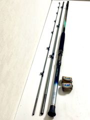 サクラ DXカーボン潮 1.8M強 特注竿釣キチ 釣竿2本セット 船 カセ 櫻井