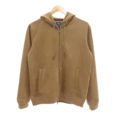 メンズビギ MEN'S BIGI 美品 フェイクスエードダンボールパーカ ジップアップ 2 ベージュ系 /UOのサムネイル