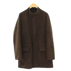 アルマーニ コレツィオーニ ARMANI COLLEZIONI フェイクムートンコート ロング 48 茶 /KHのサムネイル