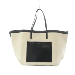 ヤーキ YAHKI トートバッグ 白 ホワイト 黒 ブラック フロントポケット ロゴ入り キャンバス /RI ■OS