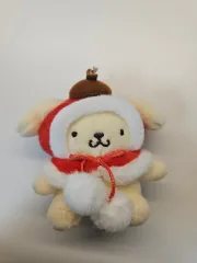 サンリオ ポムポムプリン クリスマス ぬいぐるみ キーホルダー