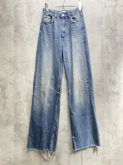 ZARA ザラ デニムパンツ size34/青 ■■レディース