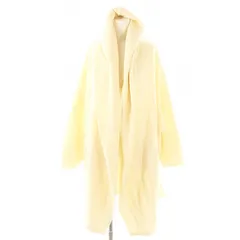 アメリカーナ AMERICANA スウェットガウンコート コーディガン スプリングコート ロング ライトベージュ /ES ■OS ■SH