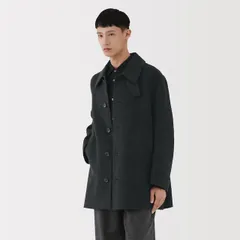 MUJI Labo カシミヤ混ショートステンカラーコート M ムジラボ 無印良品のサムネイル