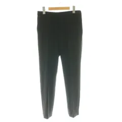 スピック&スパン Spick&Span 24SS イージーバックスリットパンツ 38 黒 ブラック /AG ■OS