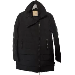 B083 モンクレール ロングダウンコート  ブラック  GERBOISE GIUBBOTTO（ジェルボワーズ） Aライン 高級