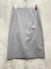INDIVI インディヴィ タイト スカート size38/グレー ■■レディース