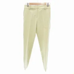 プラステ PLST センタープレスパンツ スラックス 緑 グリーン /JS