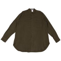 ヨウジヤマモト プールオム 25SS トリプルカラーシャツ 3枚襟 長袖