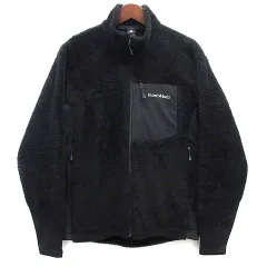 モンベル Montbell クリマエア ジャケット ボア フリース 保温 軽量 1106690 ブラック 黒 S