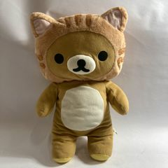 리락쿠마 한가로이 고양이 봉제인형 XL BIG 사이즈 선엑스 약 52cm 2019년제 현상품