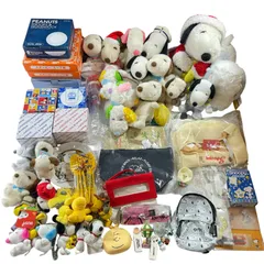 ★ SNOOPY スヌーピー 大量6.1㎏ まとめ商品 食器 バッグ ぬいぐるみ マスコット フィギュア ウッドストック 現状品