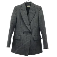 DES PRES デ プレ 25AW シェトランドへリンボーン テーラードジャケット 22-07-54-07207 グレー Fのサムネイル