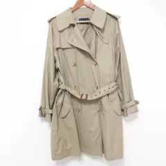 良品 RALPH LAUREN ラルフローレン ベルト付き トレンチコート サイズ11 ベージュ レディース 古着 中古 USED