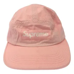 Supreme シュプリーム 25AW Washed Chino Twill Camp Cap キャップ  ピンク