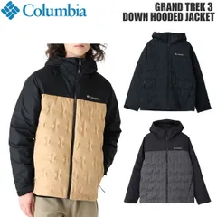 コロンビア グランドトレック3ダウンフーデッドジャケット COLUMBIA アウター ジャケット 防寒着 オム二ヒート ダウンジャケット