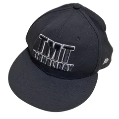 美品 NEW ERA×TMT ニューエラ×ティーエムティー コラボ ベースボールキャップ ワンサイズ ブラック メンズ 古着 中古 USED