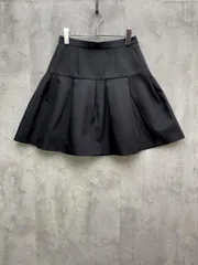 Spick&Span Noble スピックアンドスパン ノーブル 日本製 ミニ フレア スカート size38/黒 ■◇レディース