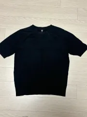 UNIQLO U ニット 半袖 ブラック