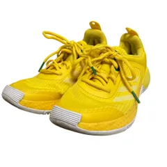 良品 adidas アディダス レゴ FZ5439 24cm スニーカー イエロー レディース 古着 中古 USED