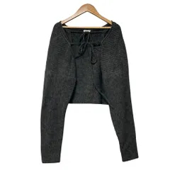 美品 24AW FRAY I.D フレイアイディ アンサンブルニットカーディガン Free グレー レディース 古着 中古 USED