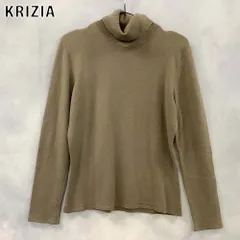 KRIZIA クリツィア セーター ニット カシミヤ100％ タートルネック