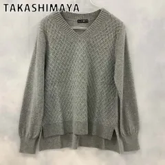 TAKASHIMAYA タカシマヤ セーター ニット カシミヤ100％のサムネイル