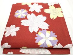 袋帯 芯なし仕立て 正絹 振袖 桜 未使用品 F1558 - メルカリ