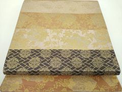 袋帯 しだれ桜 未使用品 正絹 六通 ロングサイズ HOT139 - メルカリ