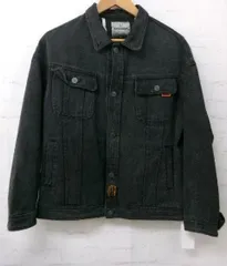 【中古】BRYANENT ﾌﾞﾗｲｱﾈﾝﾄ ﾃﾞﾆﾑｼﾞｬｹｯﾄ ﾊﾞｯｸﾌﾟﾘﾝﾄ ﾌﾞﾗｯｸ M 991896698