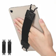 落下防止 取り外せる 片手持ち 6-8インチ 対応-iPad タブレットPC用安全ハンドストラップ Mini7/6/5/4世代、kindle 2個入り paperwhite、Fire7、Fire HD タブレットバンド 8、FPad6/7/7Pro、iPlay