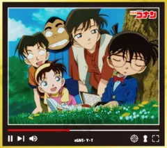 【集合(昼寝)】 名探偵コナン トレーディングミニ色紙 場面写Ver. Vol.1