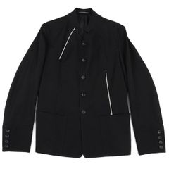 ヨウジヤマモトオム 1995SS 刺し子ジャケット 幾何学模様 