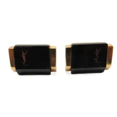 イヴサンローラン YVES SAINT LAURENT カフス アクセサリー ロゴ ゴールドカラー
