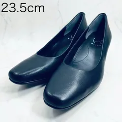 【新品 訳あり】イング　ブラックパンプス　23.5㎝　黒