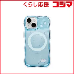 【 新品 未開封 】 HAMEE　［iPhone 15/14/13専用］iFace BeBling 2 MagSynqケース ブルー　41-186156 未使用 送料無料