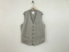 本物ディーゼルDIESELコットンジレベストメンズサーフアメカジミリタリーストリートスケーターワークビジネススーツモードゴルフドレスバイカーグレーXLトルコ製