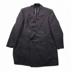 LANVIN CLASSIQUE ランバン クラシック ダブル コート ジャケット アルパカ100％ アウター サイズ48 L ブラック 黒 メンズ 【中古】のサムネイル