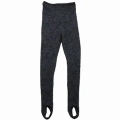 極美品 ERiKOKATORi エリコカトリ レース ニット パンツ レギンス ストレッチ EK9-2-4 ボトムス F グレー レディース 【中古】