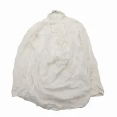 iBLUES CLUB イブルース クラブ ドレープレースブラウス シャツ 81130712 40/M ホワイト レディース 【中古】