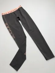 UNDER ARMOUR アンダーアーマー レギンス sizeXL/グレーｘオレンジ ■◇メンズ