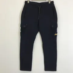 MLB ネイビー カーゴ スウェットパンツ 31-32インチ
