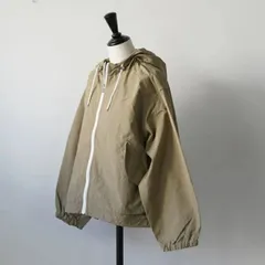 ORCIVAL | ONB ZIP UP MOUNTAIN JACKET (sand beige) size 1 | オーシバル パーカー マウンテンパーカー